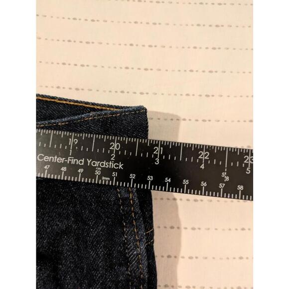 Rustler Classic Straight Leg Dark Denim Jeans Mens 40x32 - Picture 8 of 11